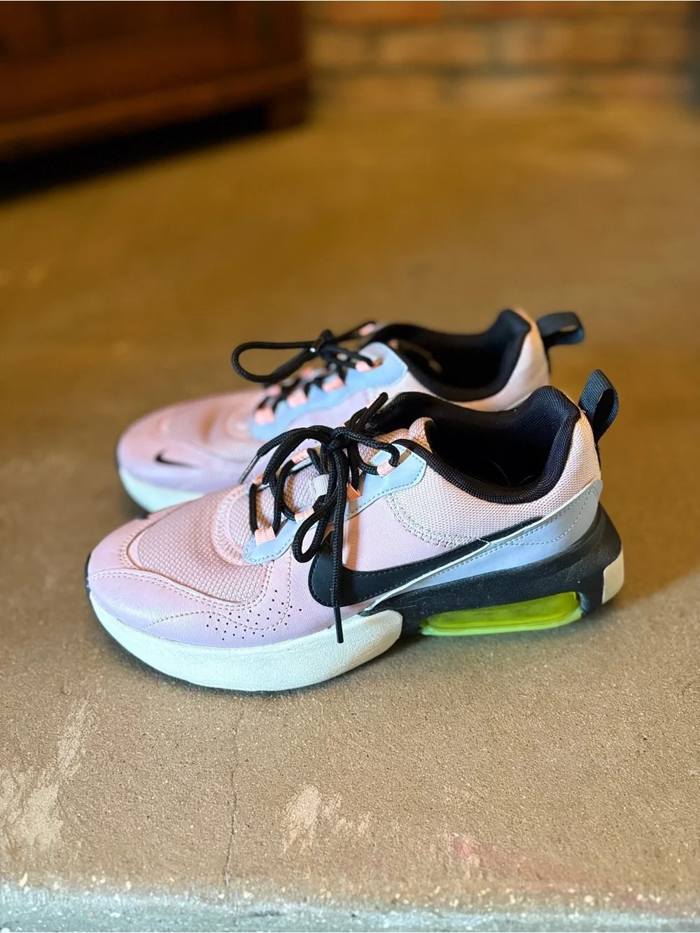 Nike Pastel Pink & Light Blue Air-Cushioned Sneaker